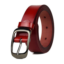 Load image into Gallery viewer, Women&#39;s Genuine Leather Skin Belts