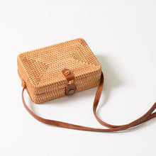 Load image into Gallery viewer, New Women&#39;s Round Straw Summer Handbags - Ailime Designs