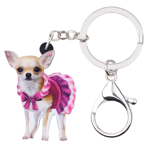 Chihuahua Keychain Holders – Ailime Designs - Ailime Designs