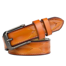 Load image into Gallery viewer, Hand Crafted Women&#39;s Genuine Fine Quality Leather Belts