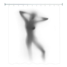 Load image into Gallery viewer, Woman Silhouette Poises - Polyester Waterproof  Shower Curtain - Ailime Designs