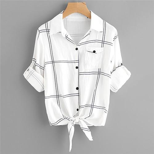 Women's Street Style Button-Down Shirts - Ailime Designs - Ailime Designs