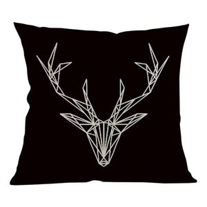 Decorative Forest Animal Lover Printed Hunting Throw Pillowcases