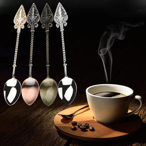 Spear Shaped Coffee Spoons - Cutlery Kitchen Tableware - Ailime Designs