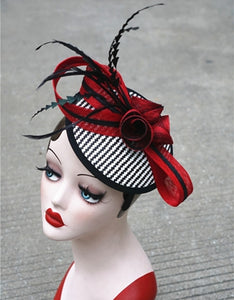 Our Fine Collection of Feathers, Ribbons & Bows British Style Fascinators - Ailime Designs