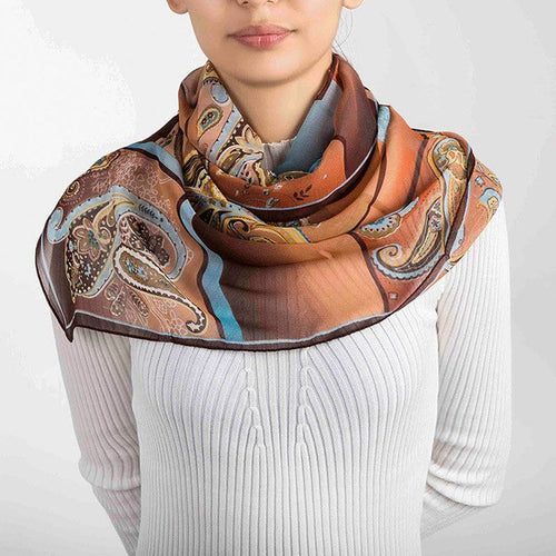 Beautiful Assorted Soft n' Silky Ladies Printed Scarves - Ailime Designs