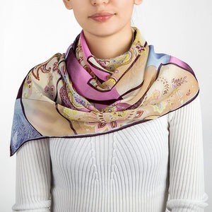 Beautiful Assorted Soft n' Silky Ladies Printed Scarves - Ailime Designs