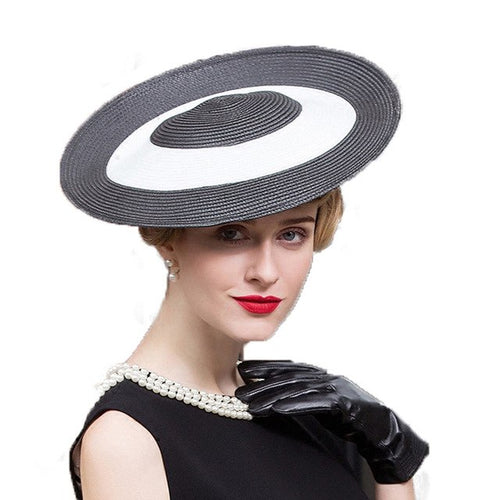 Women's Saucer Design Brim Hats - Ailime Designs