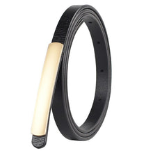 Load image into Gallery viewer, Women&#39;s High Quality Thin Leather Belts