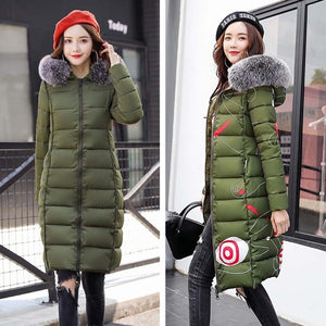 Women's Winter Hooded Coats w/ Faux Fur Trim - Ailime Designs - Ailime Designs