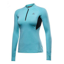 Load image into Gallery viewer, Women&#39;s Fitness Spandex Form Fitted Running Jackets w/ Front Zipper