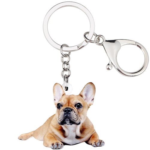 French Bulldog Keychain Holders – Ailime Designs - Ailime Designs