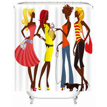 Load image into Gallery viewer, 3D Chic Women Design Waterproof Shower Curtains - Ailime Designs - Ailime Designs
