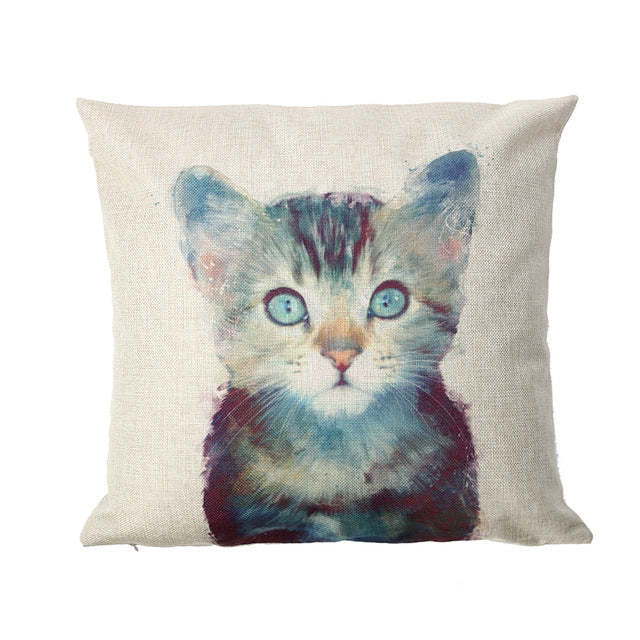 Animal Printed Throw Pillowcase Covers - Home Goods Products