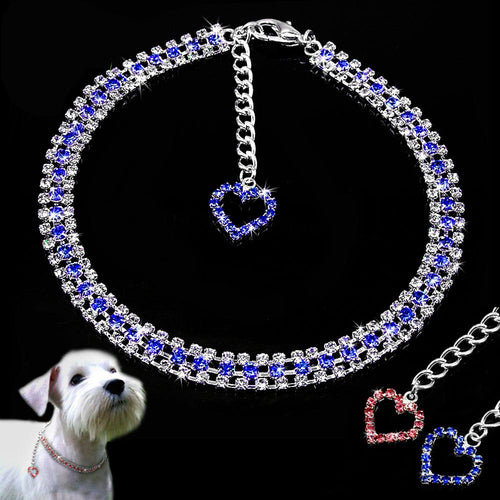 Dog Rhinestone Luxury Collars - Ailime Designs