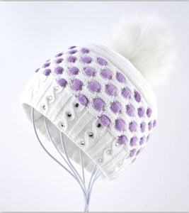 Sassy Women's Knit Design Winter Beanie Caps