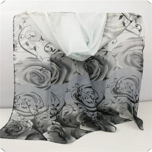 Spring Into Action - Wearing These Beautiful Floral Printed Scarves