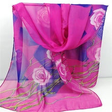 Load image into Gallery viewer, Spring Into Action - Wearing These Beautiful Floral Printed Scarves