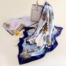 Load image into Gallery viewer, Women&#39;s Bohemian Style Silk Chiffon Printed Scarves - Ailime Designs