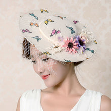 Load image into Gallery viewer, Fashionable Style Women&#39;s Saucer Design Butterfly Hat - Ailime Designs