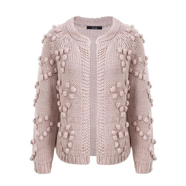Women's Elegant Open-Front Cardigan Sweater - Ailime Designs