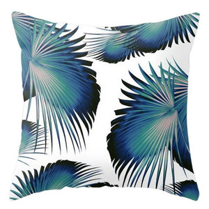 Tropical Plants Printed Throw Pillowcases -  Home Decor Accessories - Ailime Designs
