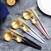 Load image into Gallery viewer, Stainless Steel Flatware Sets - Tableware At Its Finest - Ailime Designs