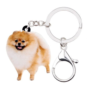 Pomeranian Keychain Holders – Ailime Designs - Ailime Designs