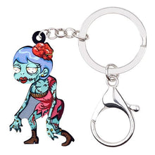 Load image into Gallery viewer, Creative Zombie Design Acrylic Key-chains - Ailime Designs