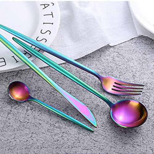 4Pcs/Set Stainless Steel Flatware - Ailime Designs - Ailime Designs