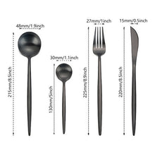 Load image into Gallery viewer, 4Pcs/Set Stainless Steel Flatware - Ailime Designs - Ailime Designs
