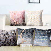 Load image into Gallery viewer, Geometric Printed Throw Pillowcases- Home Goods Products