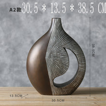 Load image into Gallery viewer, Unique Abstract Retro Design Ceramic Vases - Beautifully Designed Home Furnishings - Ailime Designs