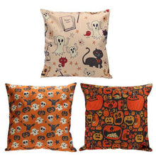 Load image into Gallery viewer, Halloween Printed Throw Pillowcases- Home Goods Products