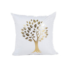 Load image into Gallery viewer, Holiday Printed Throw Pillowcases w/ Gold Foil - Ailime Designs