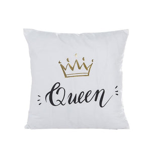Holiday Printed Throw Pillowcases w/ Gold Foil - Ailime Designs