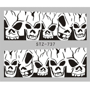 Halloween Nail Art Stickers - Ailime Designs - Ailime Designs