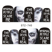 Load image into Gallery viewer, Halloween Nail Art Stickers - Ailime Designs - Ailime Designs