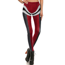 Load image into Gallery viewer, Women&#39;s Digital Printed Iron Armour Design Leggings - Ailime Designs