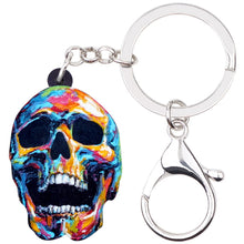 Load image into Gallery viewer, Creative Skull Design Acrylic Key-chains - Ailime Designs