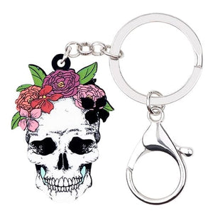 Creative Skull Design Acrylic Key-chains - Ailime Designs