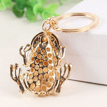 Load image into Gallery viewer, Toad Frog  Rhinestone Keychain Holders - Purse Accessories
