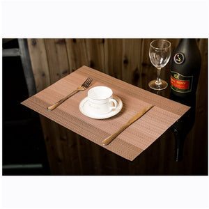 GET THE LOOK - Beautiful Woven Feature Effects Table Mats - Ailime Designs