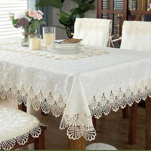 Load image into Gallery viewer, Weddings &amp; Party Home Lace Satin Table Linen Cloths - Decorate w/ Class - Ailime Designs