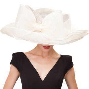 Oversize Women's Sinamay Wide Brim Hats - Ailime Designs