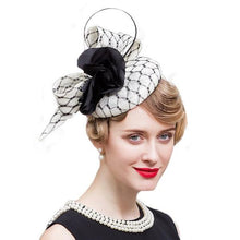 Load image into Gallery viewer, Decorative Pillbox Design Fascinator Hats - Ailime Designs