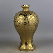 Load image into Gallery viewer, Years Mark Gilt Dragon Design Gold Vase - Home Decor Fashions - Ailime Designs