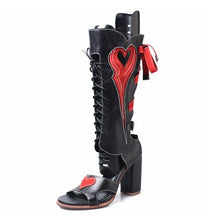 Load image into Gallery viewer, Women&#39;s Genuine Leather Knee-high Boot Shoes – Fine Quality Accessories