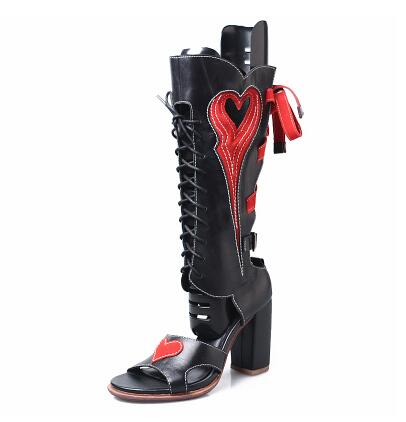 Women's Genuine Leather Knee-high Boot Shoes – Fine Quality Accessories