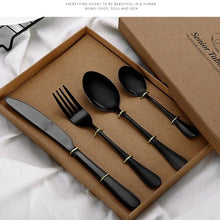 Load image into Gallery viewer, Sophisticated Alloy Design Flatware Utensils - Ailime Designs